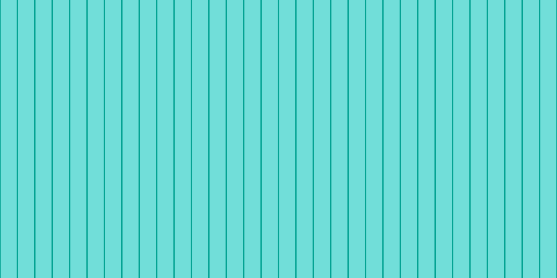#71ded9, #04a393 vertical lines, two pixels wide, twenty-three pixels apart