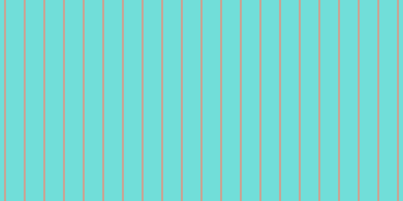#71ded9, #caa393 vertical lines, four pixels wide, thirty-five pixels apart