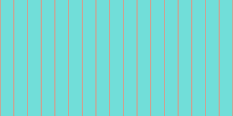 #71ded9, #caa393 vertical lines, four pixels wide, forty-three pixels apart