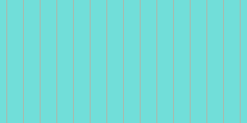 #71ded9, #caa393 vertical lines, two pixels wide, fifty-two pixels apart