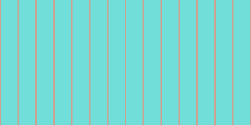 #71ded9, #caa393 vertical lines, five pixels wide, fifty-two pixels apart