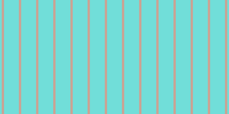 #71ded9, #caa393 vertical lines, eight pixels wide, fifty-two pixels apart
