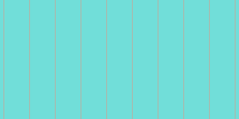 #71ded9, #caa393 vertical lines, two pixels wide, eighty-four pixels apart