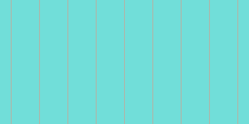 #71ded9, #caa393 vertical lines, two pixels wide, eighty-nine pixels apart