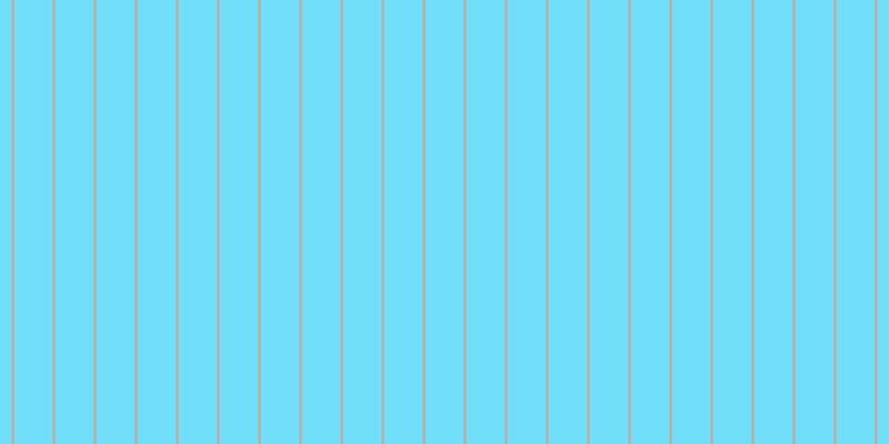 #71defa, #caa393 vertical lines, two pixels wide, thirty-five pixels apart