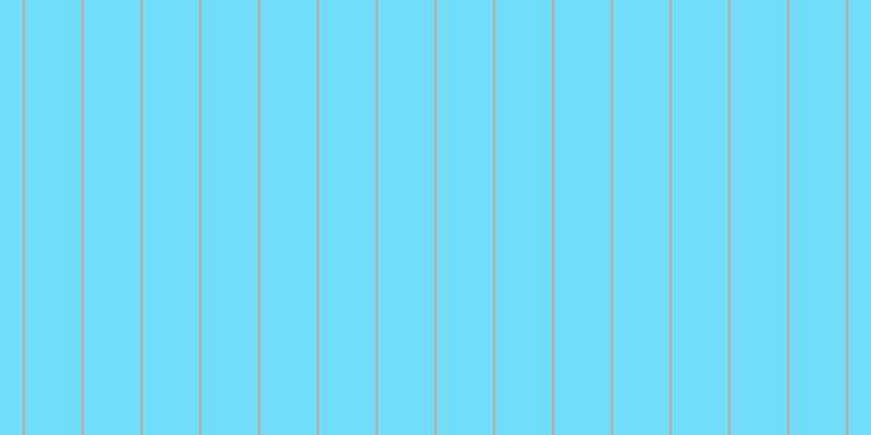 #71defa, #caa393 vertical lines, two pixels wide, fifty-two pixels apart