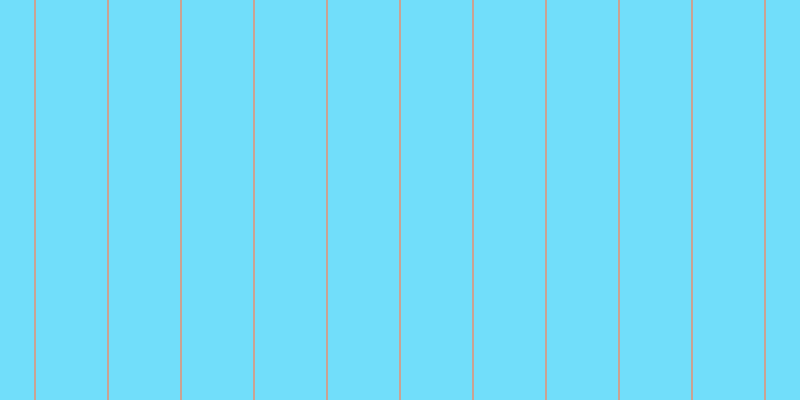 #71defa, #caa393 vertical lines, two pixels wide, seventy-one pixels apart