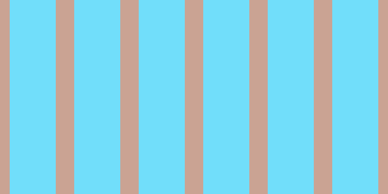 #71defa, #caa393 vertical lines, thirty-eight pixels wide, ninety-five pixels apart