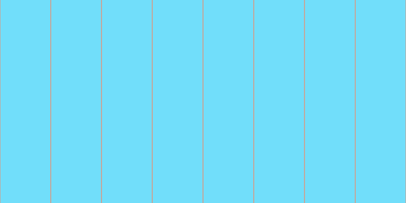 #71defa, #caa393 vertical lines, two pixels wide, ninety-eight pixels apart