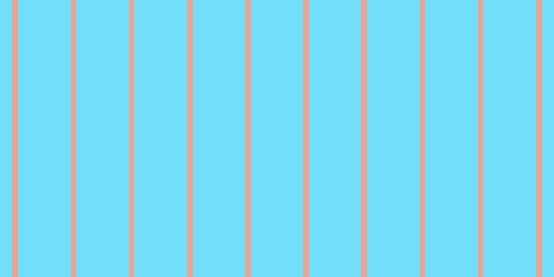 #71defa, #eba393 vertical lines, eight pixels wide, seventy-six pixels apart