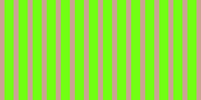 #71ff13, #caa393 vertical lines, twenty pixels wide, thirty-six pixels apart