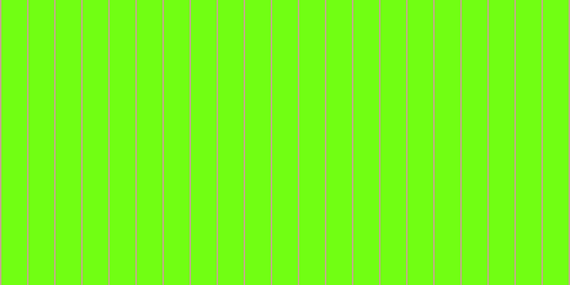 #71ff13, #caa393 vertical lines, two pixels wide, thirty-six pixels apart