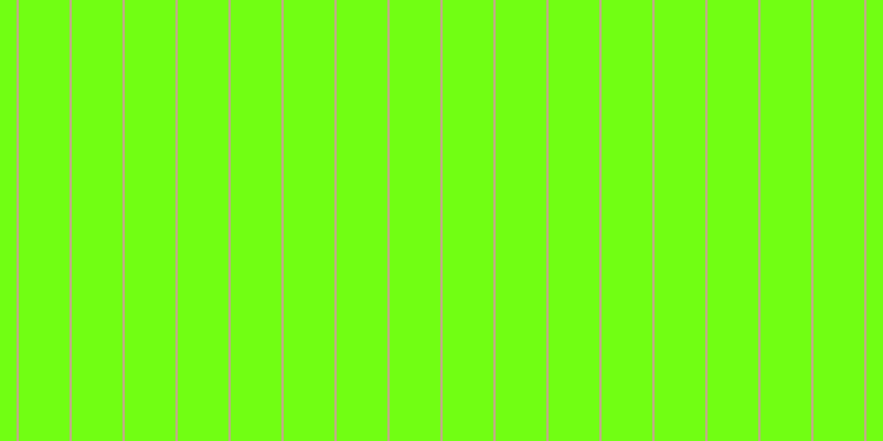 #71ff13, #caa393 vertical lines, two pixels wide, forty-six pixels apart