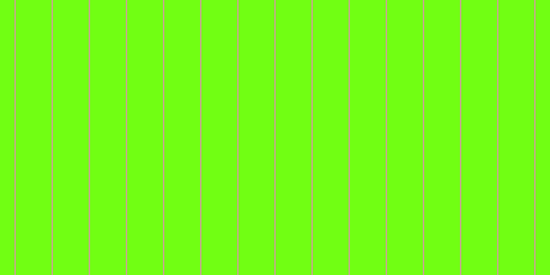 #71ff13, #caa393 vertical lines, two pixels wide, fifty-two pixels apart