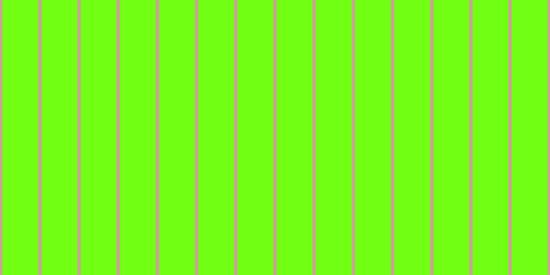 #71ff13, #caa393 vertical lines, five pixels wide, fifty-two pixels apart