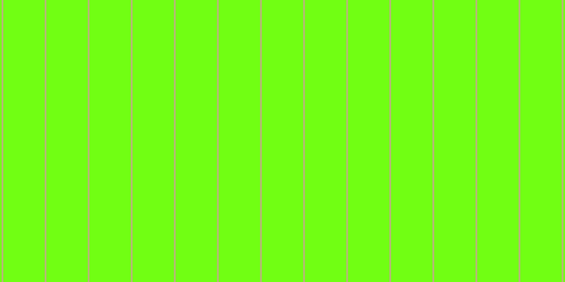 #71ff13, #caa393 vertical lines, two pixels wide, fifty-nine pixels apart