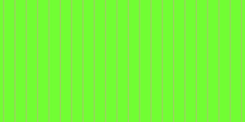 #71ff34, #caa393 vertical lines, two pixels wide, thirty-five pixels apart