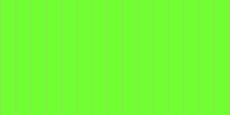 #71ff34, #caa393 vertical lines, one pixels wide, fifty-two pixels apart