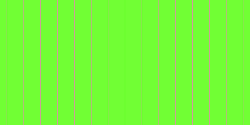 #71ff34, #caa393 vertical lines, two pixels wide, fifty-two pixels apart