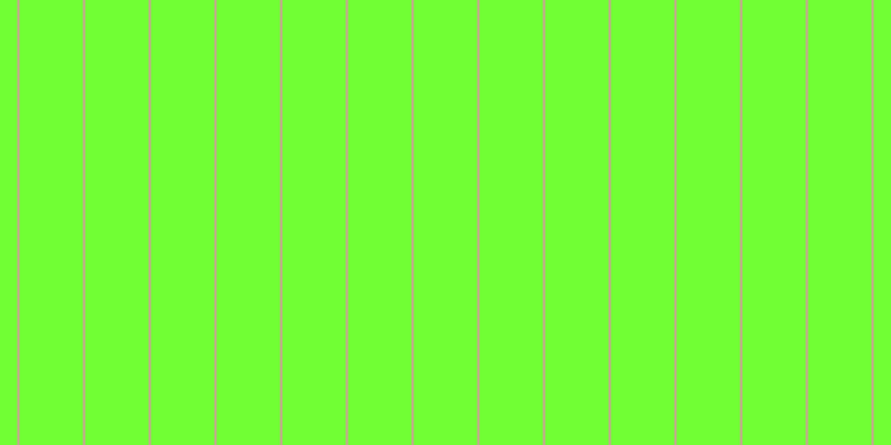 #71ff34, #caa393 vertical lines, two pixels wide, fifty-seven pixels apart