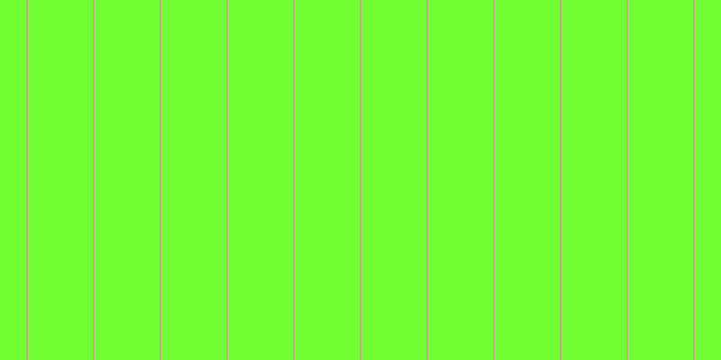#71ff34, #caa393 vertical lines, two pixels wide, seventy-two pixels apart