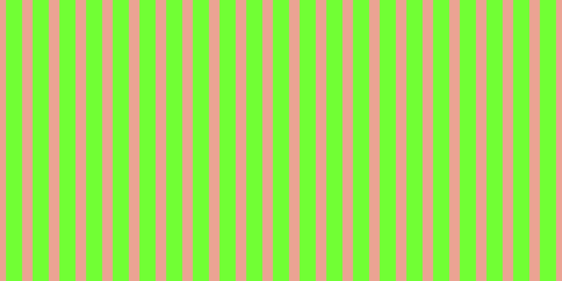 #71ff34, #eba393 vertical lines, fifteen pixels wide, twenty-three pixels apart