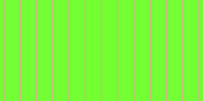 #71ff34, #eba393 vertical lines, four pixels wide, sixty pixels apart