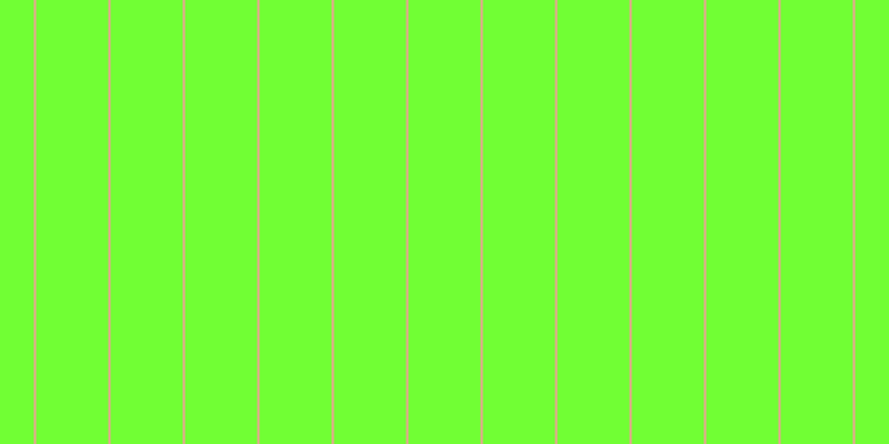 #71ff34, #eba393 vertical lines, two pixels wide, sixty-five pixels apart