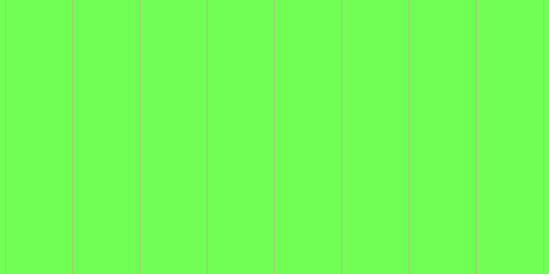 #71ff55, #caa393 vertical lines, one pixels wide, ninety-seven pixels apart
