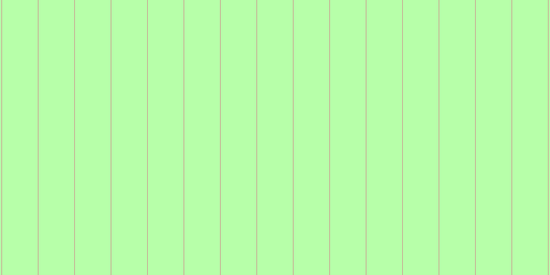 #71ff55 (50%), #caa393 vertical lines, one pixels wide, fifty-two pixels apart
