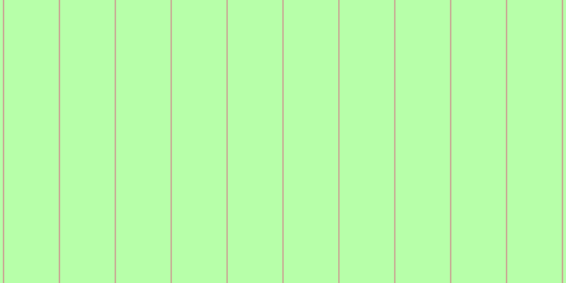 #71ff55 (50%), #caa393 vertical lines, two pixels wide, seventy-seven pixels apart