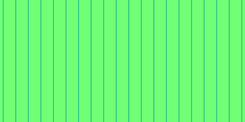 #71ff76, #04a393 vertical lines, two pixels wide, thirty-nine pixels apart