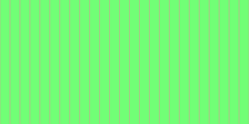 #71ff76, #caa393 vertical lines, two pixels wide, thirty pixels apart