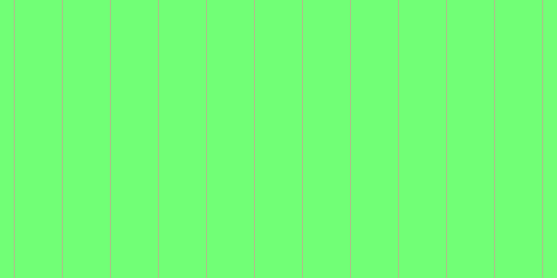 #71ff76, #caa393 vertical lines, one pixels wide, sixty-eight pixels apart