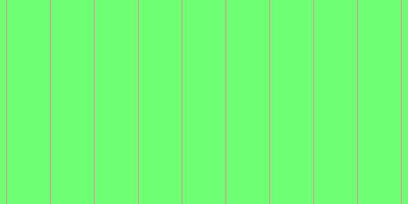 #71ff76, #caa393 vertical lines, two pixels wide, eighty-four pixels apart