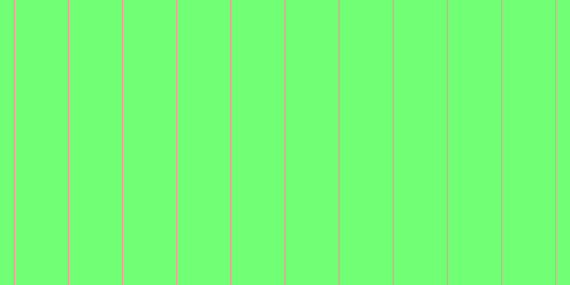 #71ff76, #eba393 vertical lines, two pixels wide, seventy-four pixels apart