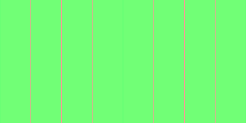 #71ff76, #eba393 vertical lines, two pixels wide, ninety-eight pixels apart
