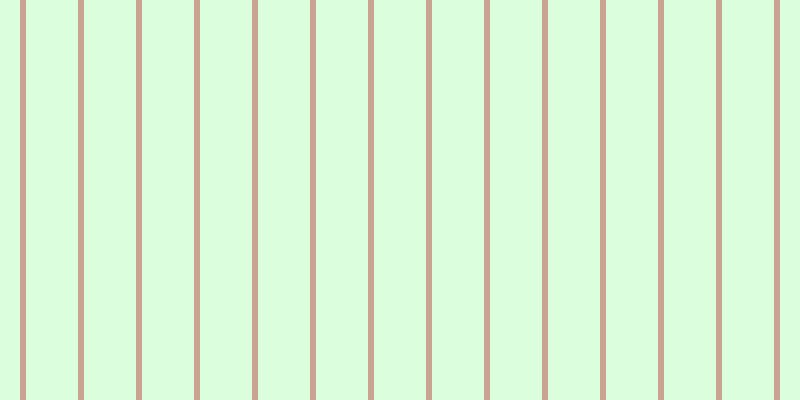 #71ff76 (25%), #caa393 vertical lines, six pixels wide, fifty-two pixels apart