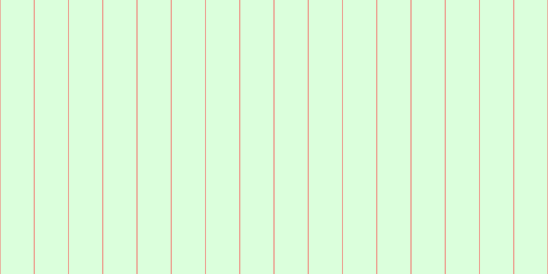 #71ff76 (25%), #eba393 vertical lines, two pixels wide, forty-eight pixels apart