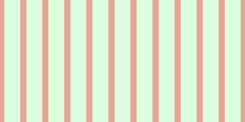 #71ff76 (25%), #eba393 vertical lines, twenty pixels wide, fifty-two pixels apart