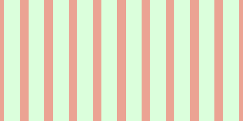 #71ff76 (25%), #eba393 vertical lines, twenty-eight pixels wide, fifty-two pixels apart