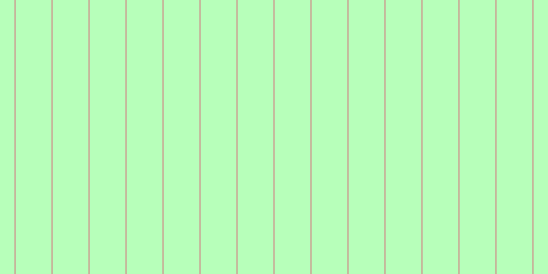 #71ff76 (50%), #caa393 vertical lines, two pixels wide, fifty-two pixels apart