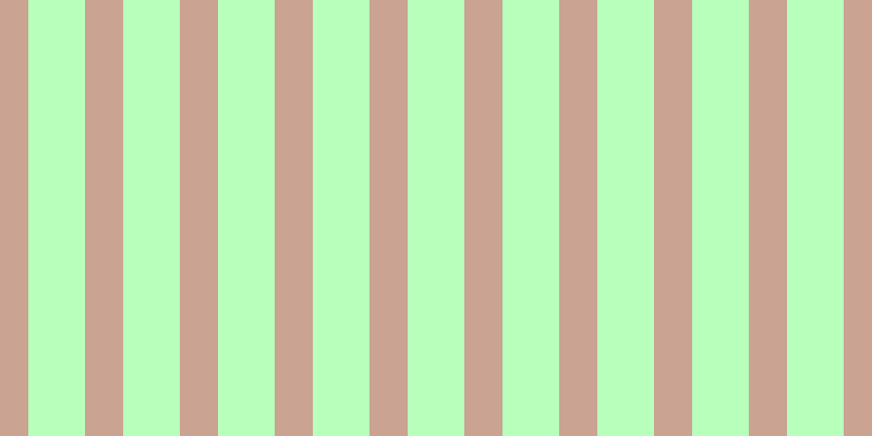 #71ff76 (50%), #caa393 vertical lines, thirty-five pixels wide, fifty-two pixels apart