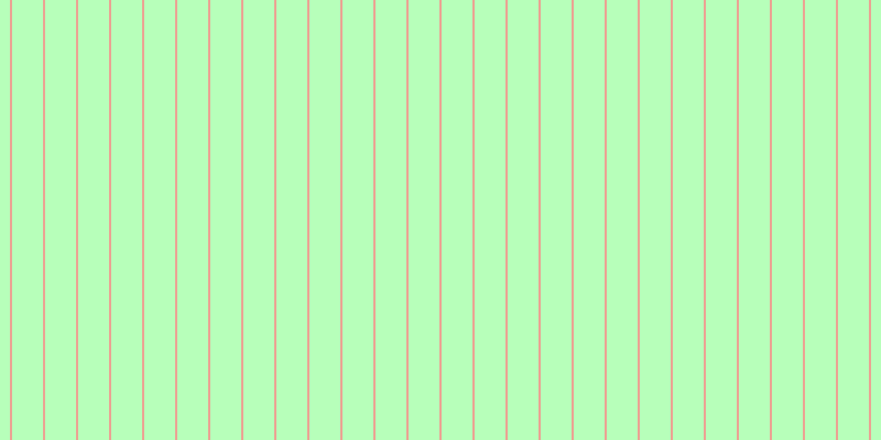 #71ff76 (50%), #eba393 vertical lines, two pixels wide, twenty-eight pixels apart