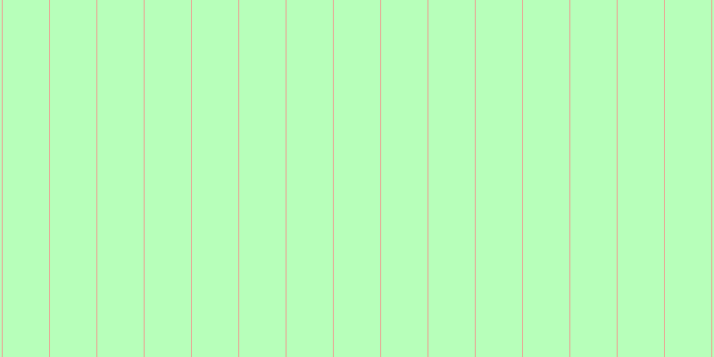 #71ff76 (50%), #eba393 vertical lines, one pixels wide, fifty-two pixels apart