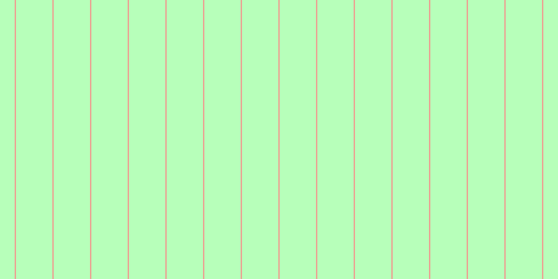 #71ff76 (50%), #eba393 vertical lines, two pixels wide, fifty-two pixels apart