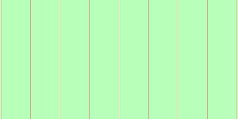 #71ff76 (50%), #eba393 vertical lines, two pixels wide, ninety-seven pixels apart