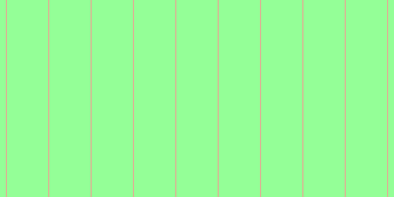 #71ff76 (75%), #eba393 vertical lines, two pixels wide, eighty-four pixels apart