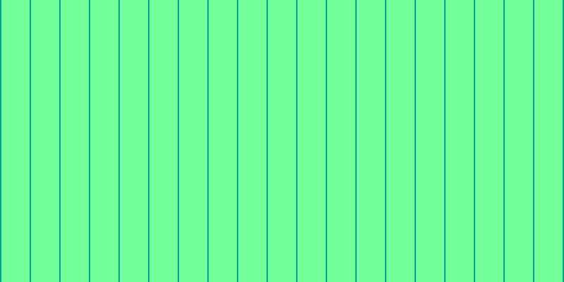 #71ff97, #04a393 vertical lines, two pixels wide, forty pixels apart