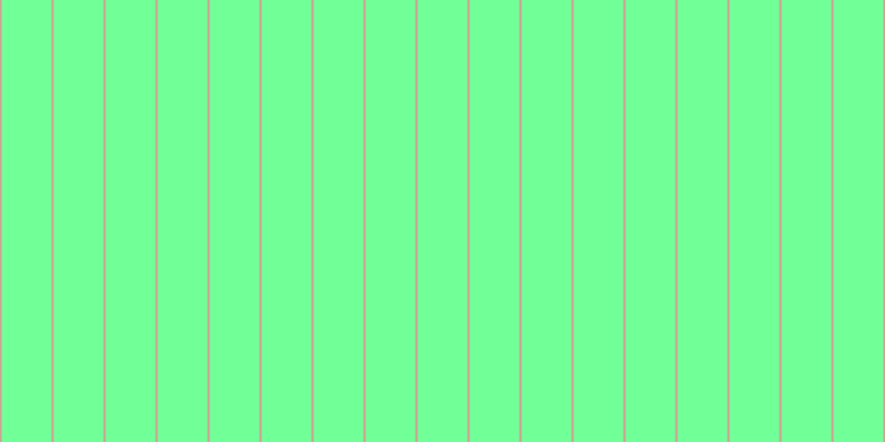 #71ff97, #caa393 vertical lines, two pixels wide, forty-five pixels apart